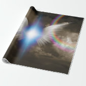 Flügel der weißen Engel Geschenkpapier (Ungerollt)