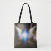 Flügel der weißen Engel Tasche (Vorderseite)