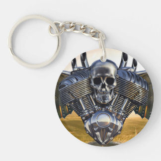 Flügel des Anarchie-Kreis-Schlüsselanhängers Schlüsselanhänger