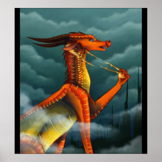Flügel des Drachenfeuers Poster
