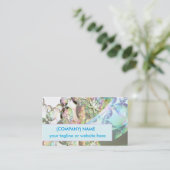 Flügel des Engels-Amethyst abstrakten Visitenkarte (Stehend Vorderseite)