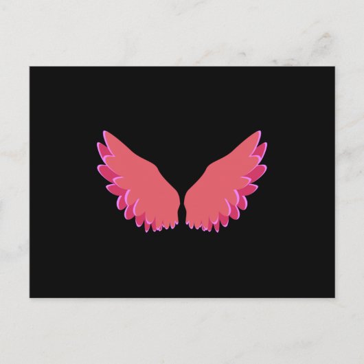 Flügel des Engels Postkarte (Vorderseite)