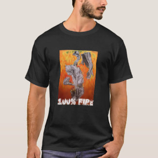 Flügel des Feuers, 100% FEUER T-Shirt