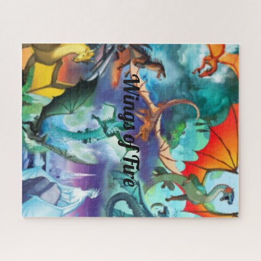 Flügel des Feuers 520 Stück Puzzle (Horizontal)