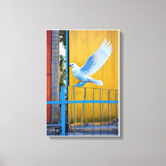 Flügel des Friedens Leinwanddruck (Vorderseite)