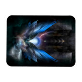Flügel des hellen Fotos Magnet (Horizontal)