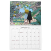 Flügel des Verwunderungs-Schmetterlinges Kalender (Feb 2027)