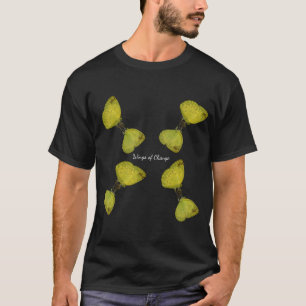 Flügel des Wandels Schmetterling Natur Grafik T- T-Shirt