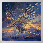 Flügel des Windenadlerpuzzles Poster (Vorne)