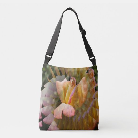 Flügel einer Rose des Friedens...... Tragetaschen Mit Langen Trägern (Vorderseite)