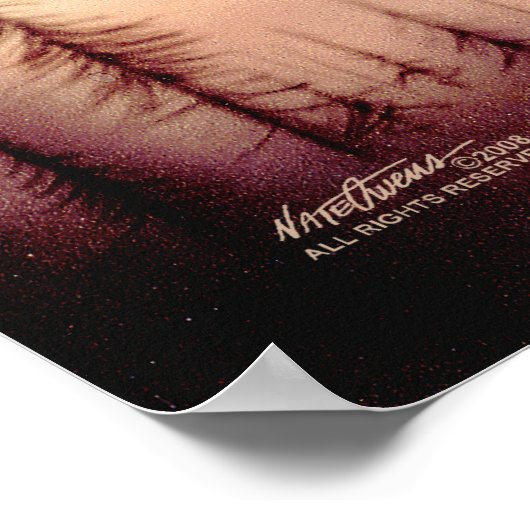 Flügel eines Adlers Poster (Ecke)