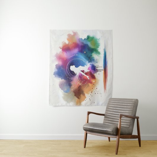 Flügel eines Regenbogens-Souls Wandteppich (Beispiel)