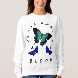 Flügel entfaltet sich: Schmetterling-Inspiriertes Sweatshirt