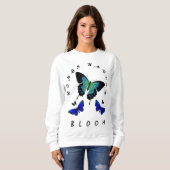 Flügel entfaltet sich: Schmetterling-Inspiriertes  Sweatshirt (Vorne ganz)