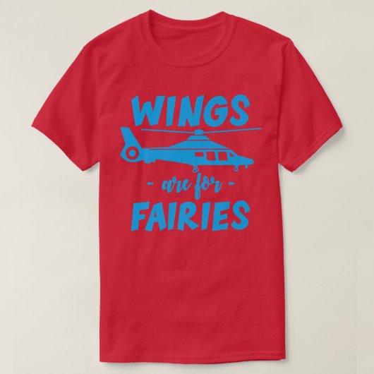 Flügel für Fairies T-Shirt (Design vorne)