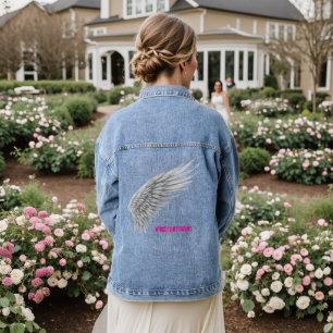 FLÜGEL FÜR MEINE TRÄUME JEANSJACKE
