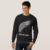 FLÜGEL FÜR MEINE TRÄUME SWEATSHIRT (Vorne ganz)
