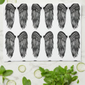 Flügel Geschirrtuch (Gefaltet)