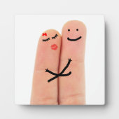 Flügel in der Liebe Fotoplatte (Vorderseite)