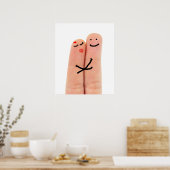 Flügel in der Liebe Poster (Küche)
