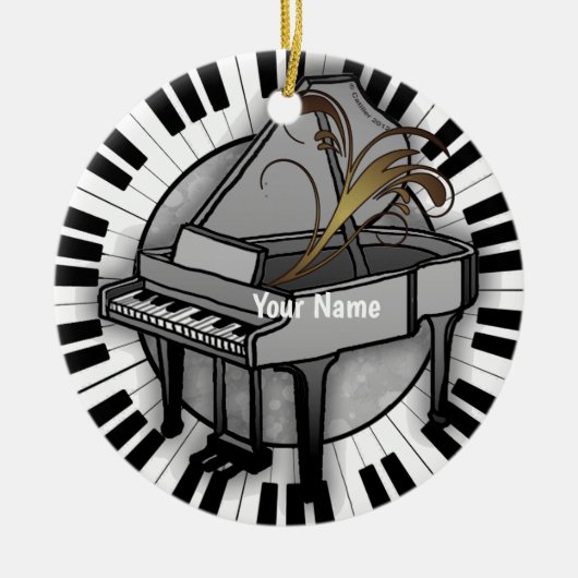 Flügel  keramik ornament (Vorne)