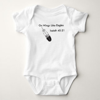 Flügel mögen Eagles, Baby Strampler