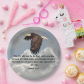 FLÜGEL MÖGEN EAGLES PAPPTELLER (Party)