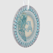 Flügel-Monogramm Ornament (Vorderseite)