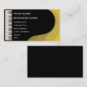 Flügel - Musikindustrie-Karte Visitenkarte (Vorne/Hinten)