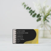 Flügel - Musikindustrie-Karte Visitenkarte (Stehend Vorderseite)