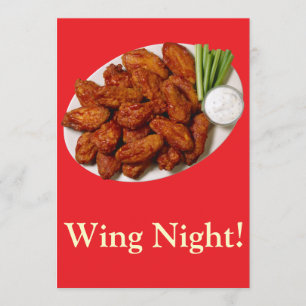 Flügel-Nacht Einladung