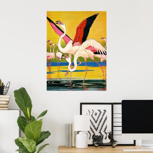 Flügel Poster (Heimbüro)