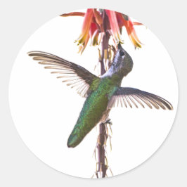 Flügel Runder Aufkleber