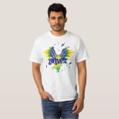 Flügel-Spritzer-Bar Mitzvah T - Shirt (Vorne ganz)