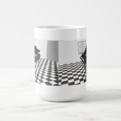 Flügel u. Fliesenboden: Modell 3D: Kaffeetasse (Mittel)