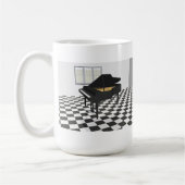 Flügel u. Fliesenboden: Modell 3D: Kaffeetasse (Links)