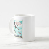 Flügel über Amerika Kaffeetasse (Vorderseite Links)