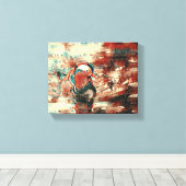 Flügel über der Dock: Eine Friedliche Flucht" Dies Leinwanddruck (Insitu (Holzboden))