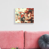 Flügel über der Dock: Eine Friedliche Flucht" Dies Leinwanddruck (Insitu (Wohnzimmer))