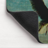 Flügel über der Welt Mousepad (Ecke)