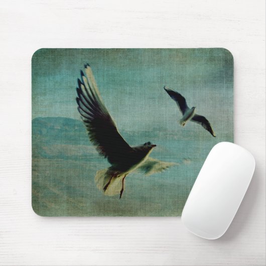 Flügel über der Welt Mousepad (Mit Mouse)