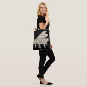 Flügel und Noten Tasche (Am Model)