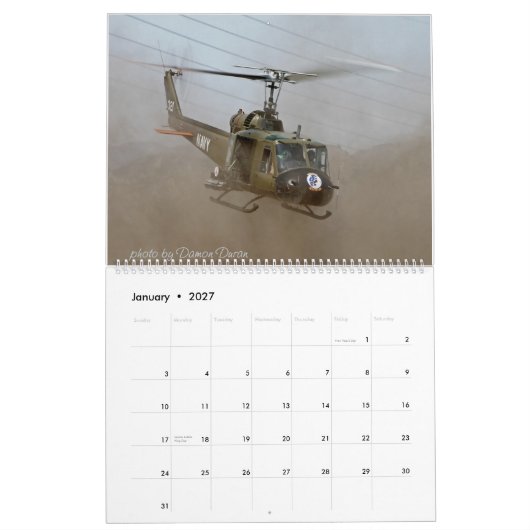 Flügel-und Rotor-Luft-Museum 2014 Kalender (Jan 2027)
