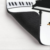 Flügel und Tastatur Mousepad (Ecke)