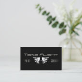 Flügel Visitenkarte (Stehend Vorderseite)