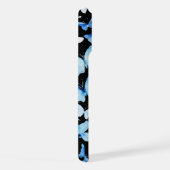 Flügel von Blau: Graceful Butterfly Design" iPhone Hülle (Rechte Seite)
