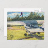 Flügel werden Gewartet Postkarte (Vorne/Hinten)