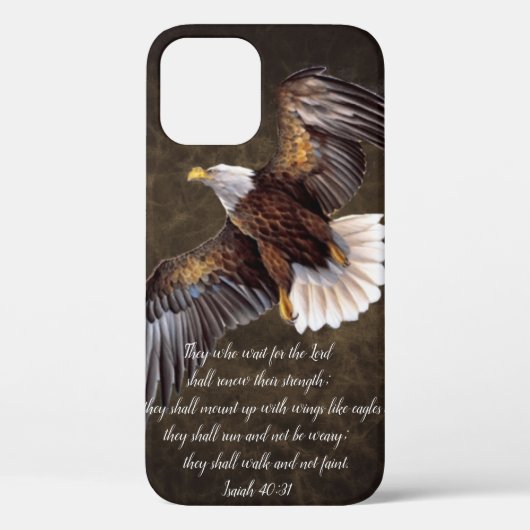 Flügel wie Adler Case-Mate iPhone Hülle (Rückseite)