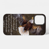 Flügel wie Adler iPhone Hülle (Rückseite (Horizontal))