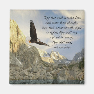 Flügel wie Adler Isaiah 40:31 Magnet